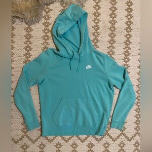 Nike Aqua Blue Hoodie